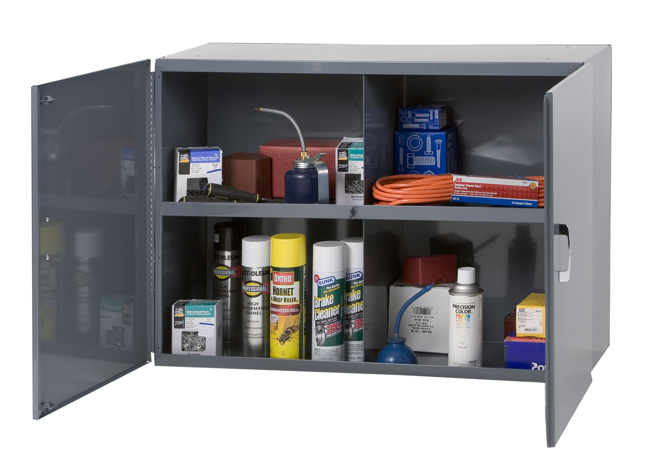 Aerosol can storage