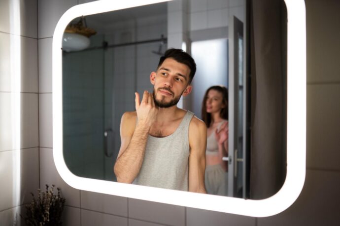 LED bathroom mirrors Gold Coast